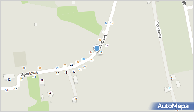 Sędziszów Małopolski, Sportowa, 21, mapa Sędziszów Małopolski