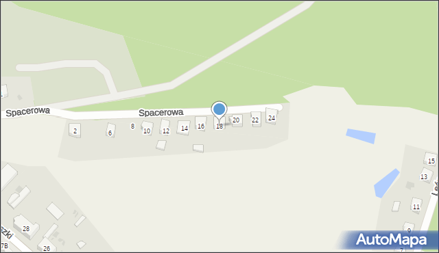 Sobowidz, Spacerowa, 18, mapa Sobowidz