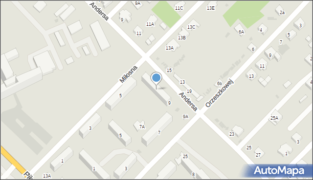 Sokołów Podlaski, Spółdzielcza, 7, mapa Sokołów Podlaski