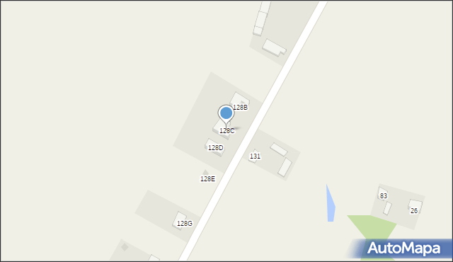 Spiczyn, Spiczyn, 128C, mapa Spiczyn