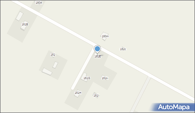 Spiczyn, Spiczyn, 161E, mapa Spiczyn