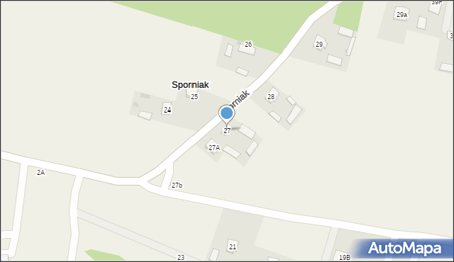 Sporniak, Sporniak, 27, mapa Sporniak