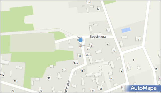 Spycimierz, Spycimierz, 96, mapa Spycimierz