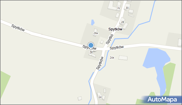 Spytków, Spytków, 29, mapa Spytków