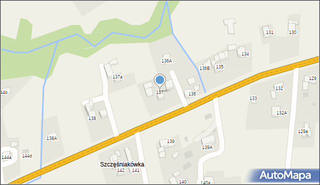 Spytkowice, Spytkowice, 137, mapa Spytkowice