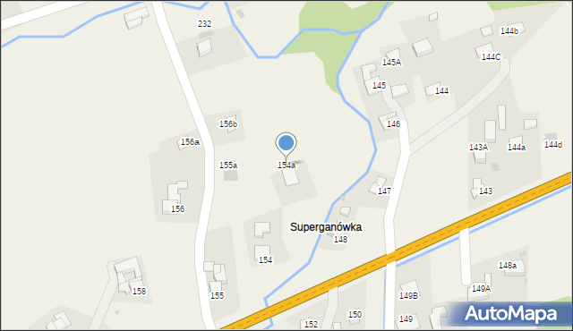 Spytkowice, Spytkowice, 154a, mapa Spytkowice