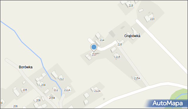 Spytkowice, Spytkowice, 213, mapa Spytkowice