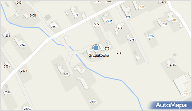 Spytkowice, Spytkowice, 270, mapa Spytkowice