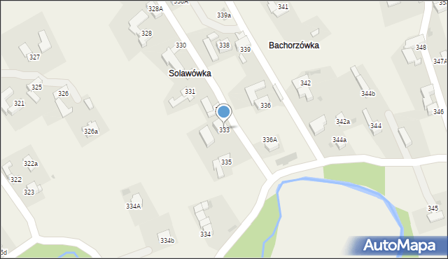 Spytkowice, Spytkowice, 333, mapa Spytkowice