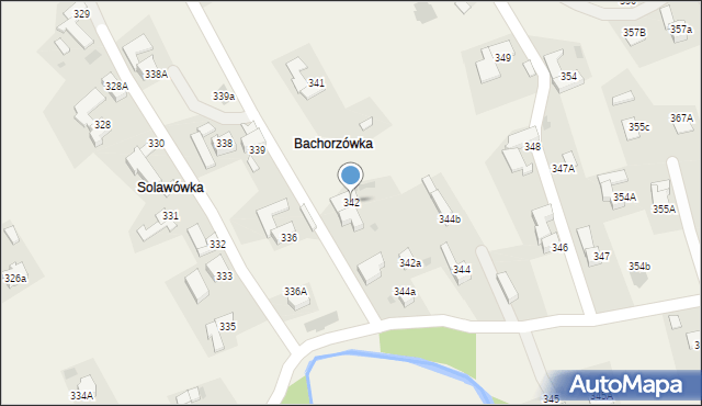 Spytkowice, Spytkowice, 342, mapa Spytkowice