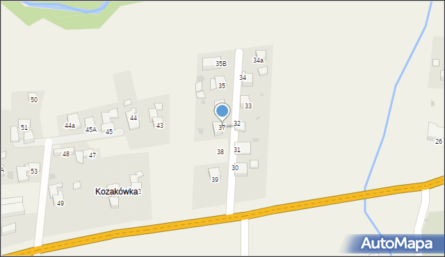 Spytkowice, Spytkowice, 37, mapa Spytkowice