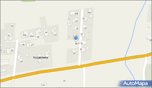 Spytkowice, Spytkowice, 38, mapa Spytkowice