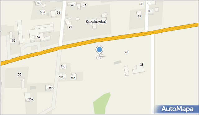 Spytkowice, Spytkowice, 41, mapa Spytkowice