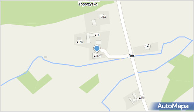 Spytkowice, Spytkowice, 416A, mapa Spytkowice