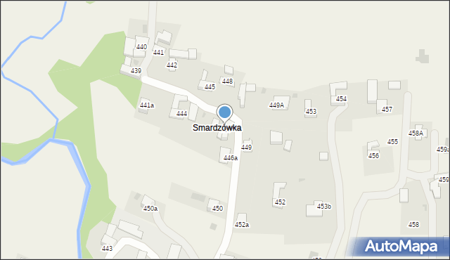 Spytkowice, Spytkowice, 446, mapa Spytkowice