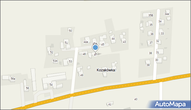 Spytkowice, Spytkowice, 47, mapa Spytkowice