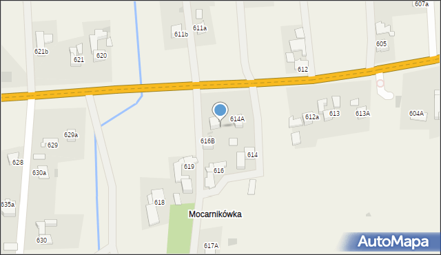 Spytkowice, Spytkowice, 616a, mapa Spytkowice