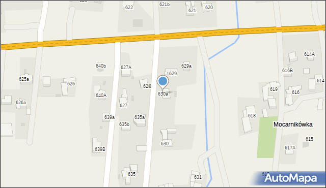 Spytkowice, Spytkowice, 630a, mapa Spytkowice