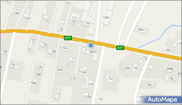 Spytkowice, Spytkowice, 716, mapa Spytkowice