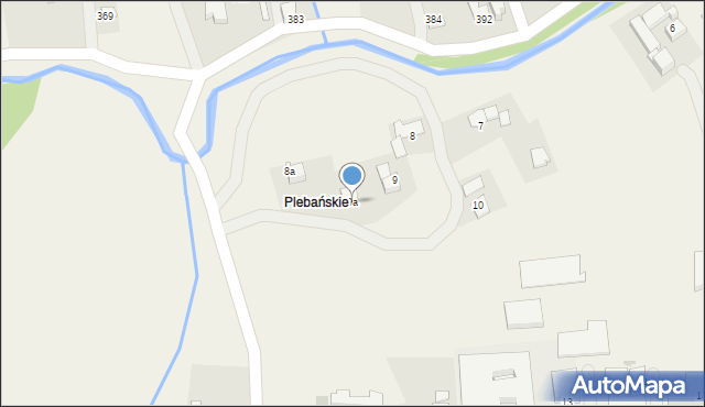 Spytkowice, Spytkowice, 9a, mapa Spytkowice