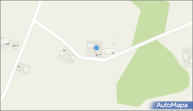 Spytkowo, Spytkowo, 40, mapa Spytkowo