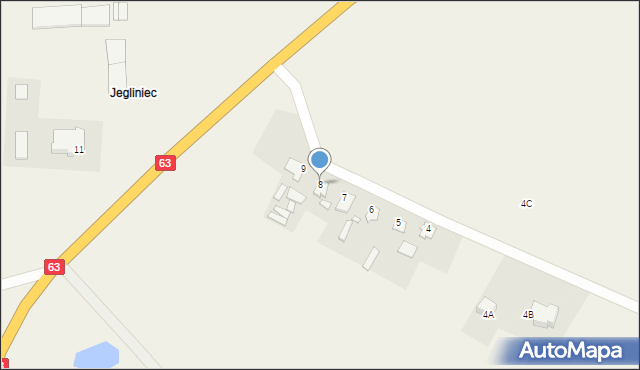 Spytkowo, Spytkowo, 8, mapa Spytkowo