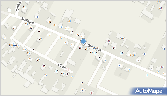 Stare Kupiski, Spokojna, 17, mapa Stare Kupiski