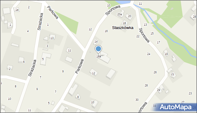 Staszkówka, Sportowa, 14a, mapa Staszkówka