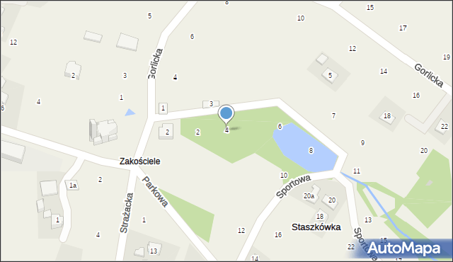 Staszkówka, Sportowa, 4, mapa Staszkówka