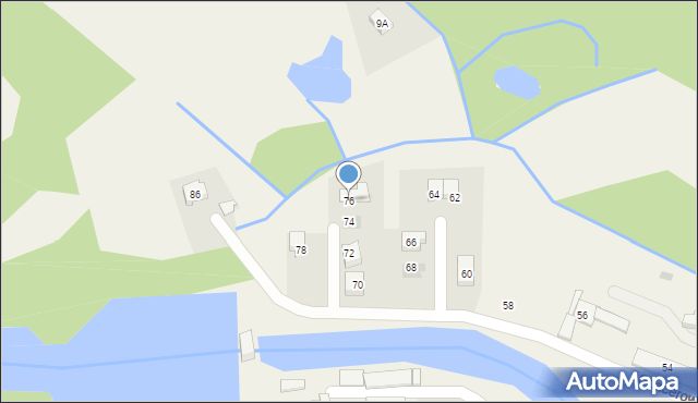 Straszyn, Spacerowa, 76, mapa Straszyn