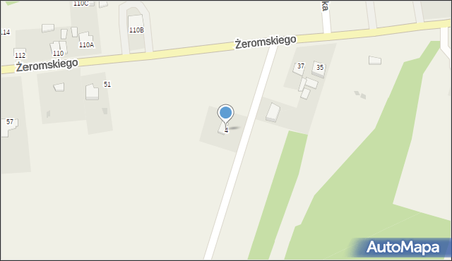 Strawczyn, Spokojna, 4, mapa Strawczyn