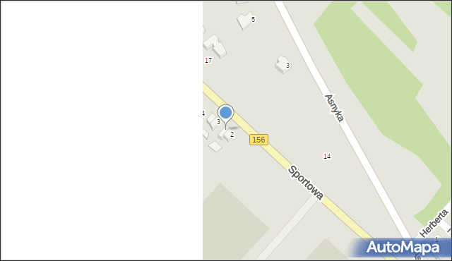 Strzelce Krajeńskie, Sportowa, 2a, mapa Strzelce Krajeńskie