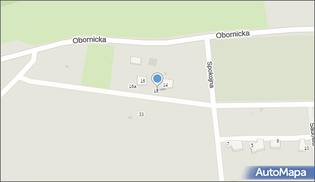 Trzebnica, Spokojna, 20, mapa Trzebnica