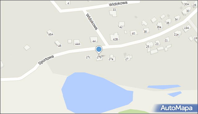 Trzemeszno, Sportowa, 27b, mapa Trzemeszno