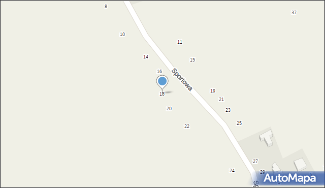 Więckowice, Sportowa, 18, mapa Więckowice