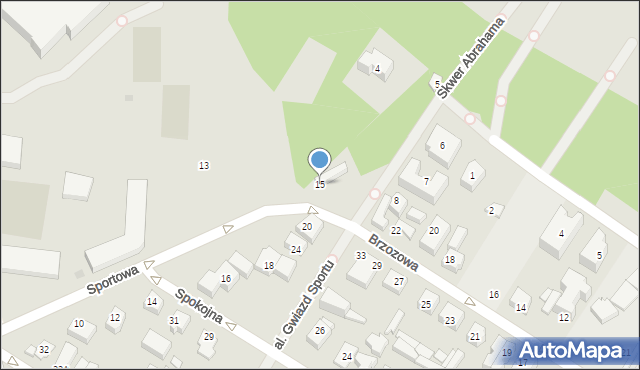Władysławowo, Sportowa, 15, mapa Władysławowo