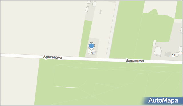 Zbuczyn, Spacerowa, 19, mapa Zbuczyn