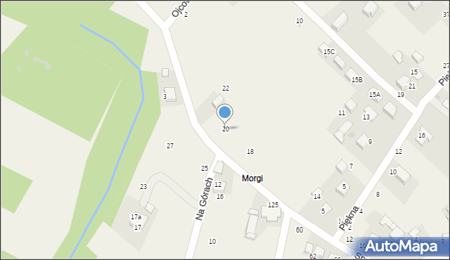 Zelków, Sportowa, 20, mapa Zelków