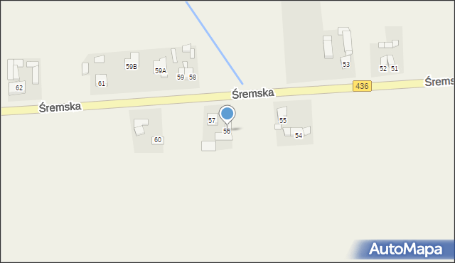 Boguszyn, Śremska, 56, mapa Boguszyn