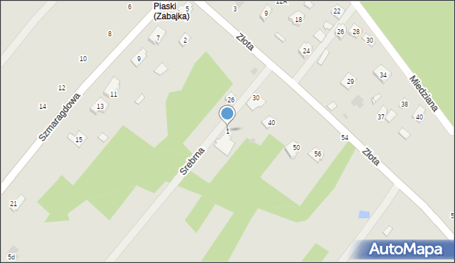 Głogów Małopolski, Srebrna, 1, mapa Głogów Małopolski