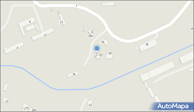 Jasło, Sroczyńskiego Tadeusza, 30, mapa Jasła