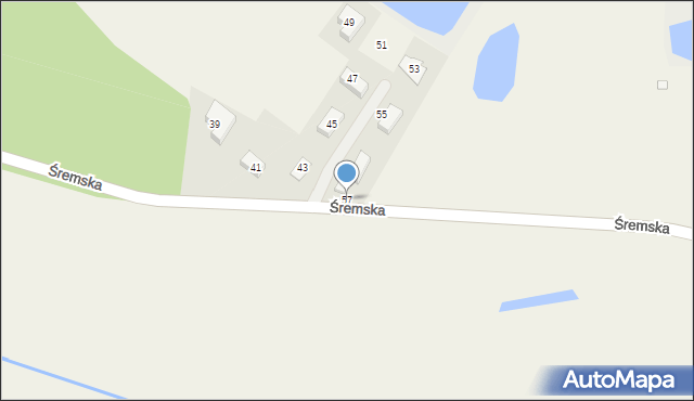 Mechlin, Śremska, 57, mapa Mechlin