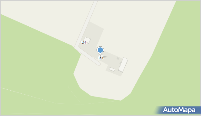 Srebrna, Srebrna, 163, mapa Srebrna