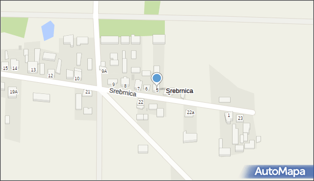 Srebrnica, Srebrnica, 5, mapa Srebrnica