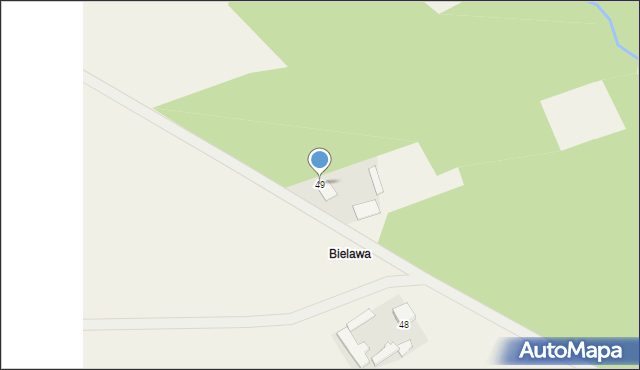 Srebrowo, Srebrowo, 49, mapa Srebrowo