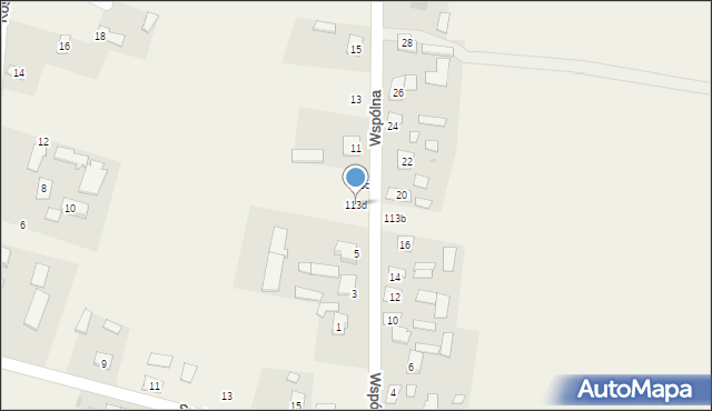 Srebrzyszcze, Srebrzyszcze, 113d, mapa Srebrzyszcze