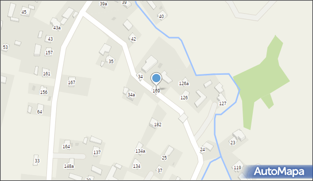 Średnia Wieś, Średnia Wieś, 169, mapa Średnia Wieś