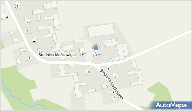 Średnica-Maćkowięta, Średnica-Maćkowięta, 8, mapa Średnica-Maćkowięta