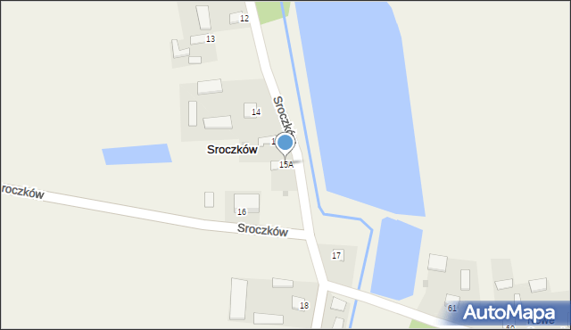 Sroczków, Sroczków, 15A, mapa Sroczków