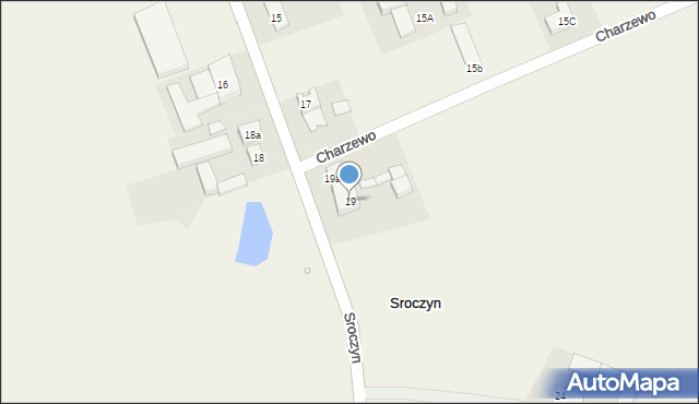 Sroczyn, Sroczyn, 19, mapa Sroczyn